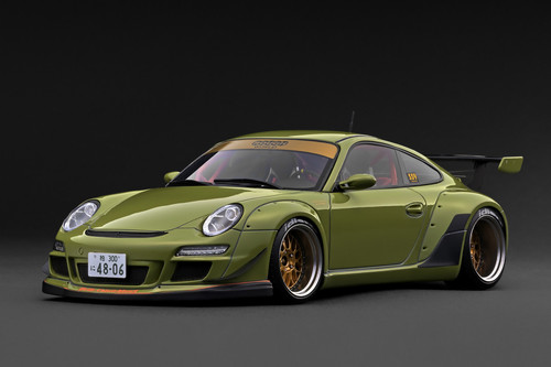 Ignition Model 1:18 RWB 997 Green (IG3960) Resin Car Model Available In Q3 2026 Pre Order Now