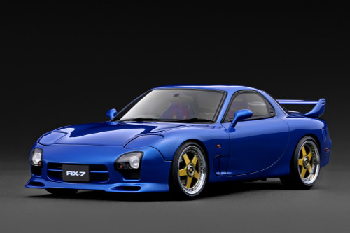 Ignition Model 1:18 Mazda RX-7 Mazda Speed A-spec (FD3S) Blue Metallic (IG3944) Resin Car Model Available In Q4 2026 Pre Order Now
