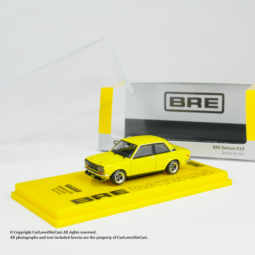 Tarmac Works 1:64 BRE Datsun 510, Brock Buster, Peter Brock (T64R-052-BB) Diecast Car Model Available Now