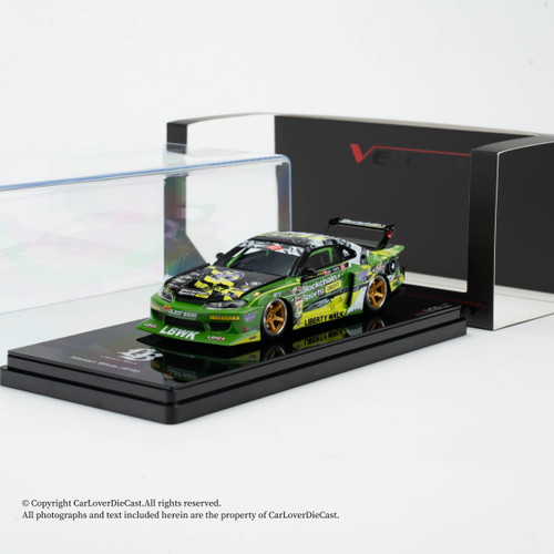 TSM Model 1:43 Nissan LB-Super Silhouette S15 SILVIA  #555 V2 2024 Formula Drift Japan (TSMV0032) Resin Car Model Available Now