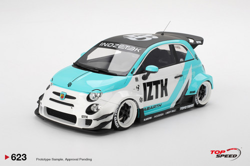 TopSpeed 1:18 Abarth 595 LB-WORKS x Abas Works IZTK (TS0623) Resin Car Model Available In May 2026 Pre Order Now