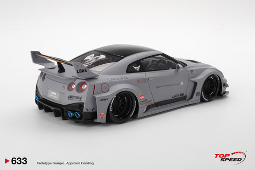 TopSpeed 1:18 Nissan LB-Silhouette WORKS GT 35GT-RR Ver.1 Matt Grey (TS0633) Resin Car Model Available In June 2026 Pre Order Now