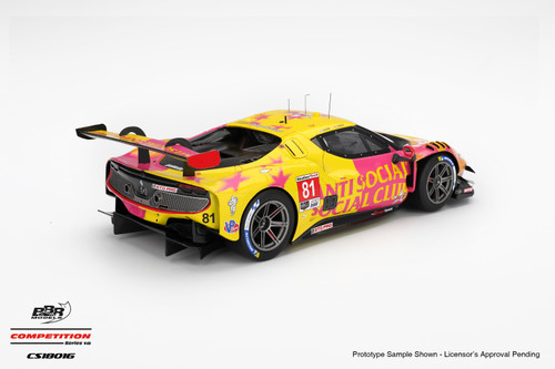 BBR Model 1:18 Ferrari 296 GT3 #81 Dragon Speed 2025 IMSA Laguna Seca (CS18016) Resin Car Model Available In July 2026 Pre Order Now