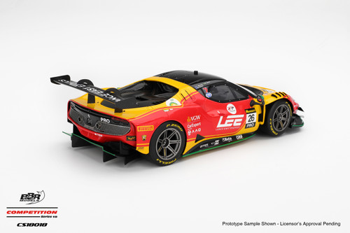 BBR Model 1:18 Ferrari 296 GT3 #26 ARISE RACING 2025 Bathurst 12 Hrs (CS18018) Resin Car Model Available In July 2026 Pre Order Now