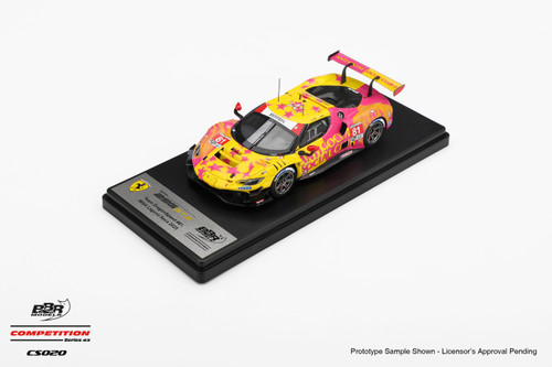 BBR Model 1:43 Ferrari 296 GT3 #81 Dragon Speed 2025 IMSA Laguna Seca (CS020) Resin Car Model Available In July 2026 Pre Order Now