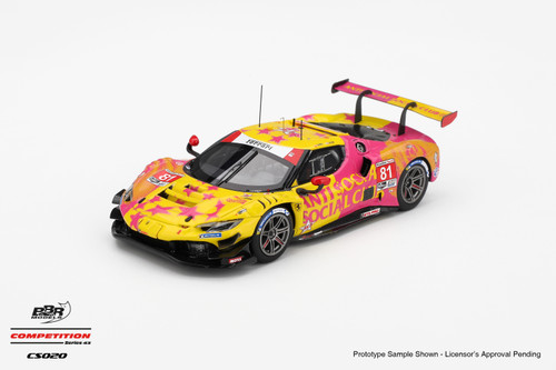 BBR Model 1:43 Ferrari 296 GT3 #81 Dragon Speed 2025 IMSA Laguna Seca (CS020) Resin Car Model Available In July 2026 Pre Order Now