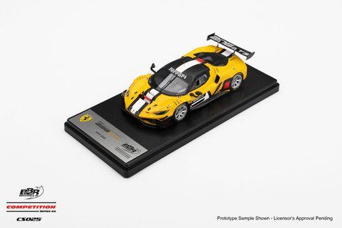 BBR Model 1:43 Ferrari 296 GT3 EVO Presentation (CS025) Resin Car Model Available In July 2026 Pre Order Now