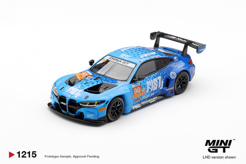 Mini GT 1:64 BMW M4 GT3 EVO #90 FIST Team AAI 2025 China GT LHD/ China Packaging (MGT01215-CH) Diecast Car Model Available In July 2026 Pre Order Now