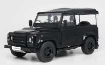 Solido 1:18 LAND ROVER DEFENDER 90 SHORT WITH REAR COVER BLACK 2016(S1813503) Diecast Car Model Available In Q3- Q4 2026 Pre Order Now
