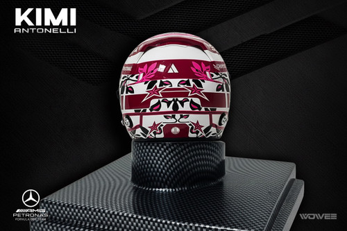 WOWEE 1:8 HELMET -  KIMI ANTONELLI  (100800) Resin Model Available In June 2026 Pre Order Now