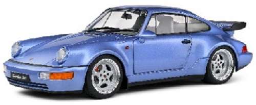 Solido 1:18 PORSCHE 911 (964) TURBO BLUE 1990 (S1803408) Diecast Car Model Available In August 2024 Pre Order Now