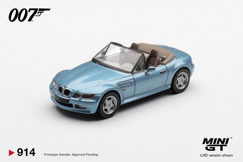 Mini GT 1:64 BMW Z3 "GoldenEye"  (MGT00914) Diecast Car Model Available In August 2026 Pre Order Now