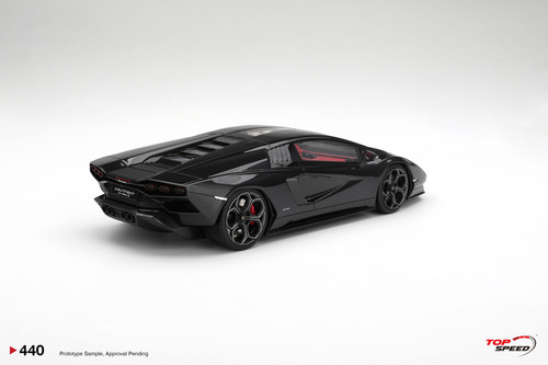 TopSpeed 1:18 Lamborghini Countach LPI 800-4  Nero Maia (TS0440) Resin Car Model Available In August 2026 Pre Order Now