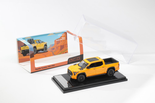 GCD 1:64 Toyota Tundra - Yellow (LHD) (KS-064-492) Diecast Car Model Available In April 2026 Pre Order Now