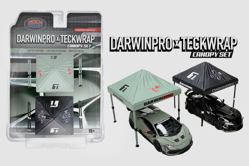 American Diorama 1:64 DarwinPro x Teckwrap Canopy set (AD-2444) Diecast Model Available In July 2026 Pre Order Now