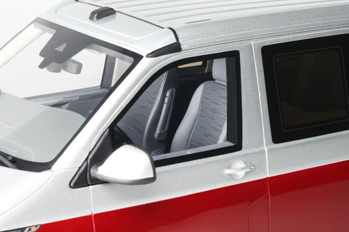 OTTO Mobile 1:18 VOLKSWAGEN T6.1 CALIFORNIA OCEAN FORTANA RED / REFLEX SILVER 2021 (OT1342) Resin Car Model Available In October 2026 Pre Order Now