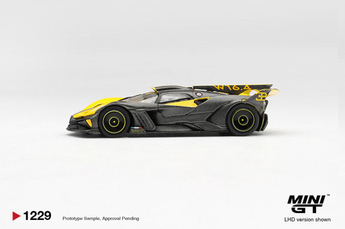 Mini GT 1:64 Bugatti Bolide Yellow (MGT01229) Diecast Car Model Available In August 2026 Pre Order Now