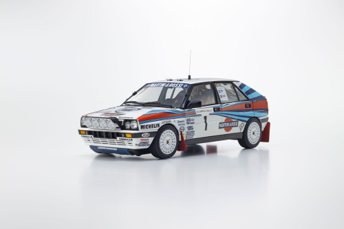Kyosho 1:18 Lancia Delta HF Integrale (8V) 1988 Olympus #1 Miki Biasion Tiziano Siviero (08960G) Diecast Car Model Available In July 2026 Pre Order Now