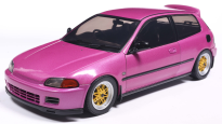 Solido 1:18 HONDA CIVIC (EG6) SOLIDO WORKS PINK METALLIC 1991 (S1810409) Diecast Car Model Available In Q4 2026 Pre Order Now