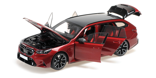MINICHAMPS 1:18 BMW M5 TOURING - 2024 - DARK RED METALLIC / GREY METALLIC / GREEN METALLIC (110023900-110023902) Diecast Car Model Available In May 2026 Pre Order Now