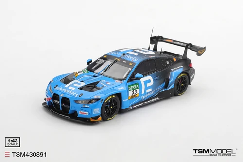 TSM Model 1:43 BMW M4 GT3 EVO #33 Schubert Motorsport  2025 DTM Zandvoort Race 1 Winner (TSM430891) Resin Car Model Available In August 2026 Pre Order Now