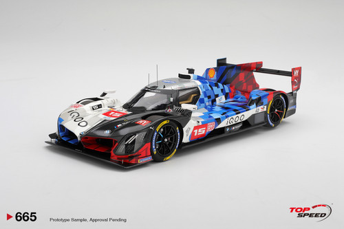 TopSpeed 1:18 BMW M Hybrid V8 #15 BMW M TEAM WRT 2025 Le Mans 24 Hrs (TS0665) Resin Car Model Available In August 2026 Pre Order Now