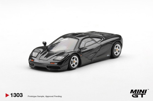 Mini GT 1:64 McLaren F1 Blue Black Metallic (MGT01303) Diecast Car Model Available In September 2026 Pre Order Now