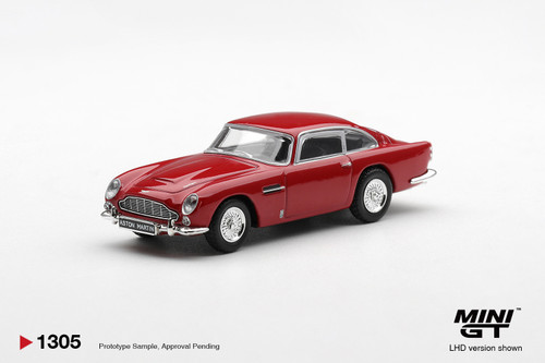 Mini GT 1:64 Aston Martin DB5 Fiesta Red (MGT01305) Diecast Car Model Available In October 2026 Pre Order Now