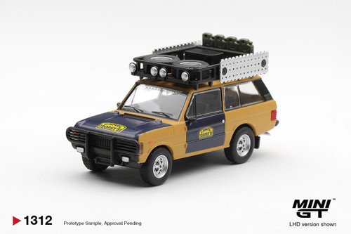 Mini GT 1:64 Range Rover 1981 Camel Trophy 1981 Sumatra H.Fischer & W.Bays (MGT01312) Diecast Car Model Available In October 2026 Pre Order Now