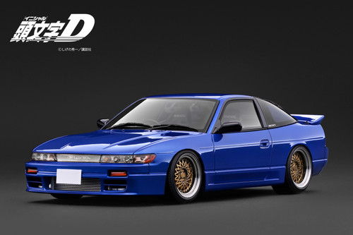 Ignition Model 1:18 INITIAL D Nissan Sileighty Blue (IG4069) Resin Car Model Available In Q1 2027 Pre Order Now