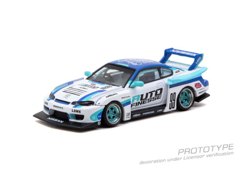 Tarmac Works 1:64 LB-Super Silhouette Nissan SILVIA (S15) Auto Finesse (T64-091-AF) Diecast Car Model Available In October 2026 Pre Order Now