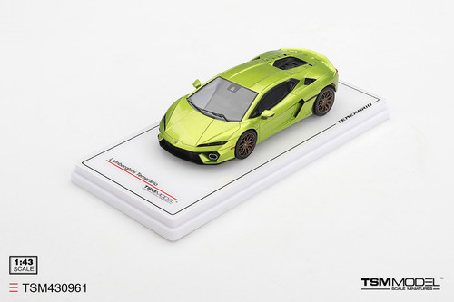 TSM Model 1:43 Lamborghini Temerario Verde Citrea (TSM430961) Resin Car Model Available In October 2026 Pre Order Now