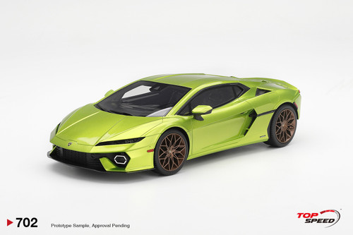 TopSpeed 1:18 Lamborghini Temerario Verde Citrea (TS0702) Resin Car Model Available In October 2026 Pre Order Now