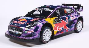 Solido 1:18 FORD PUMA RALLY1 HYBRID PURPLE #55 MCERLEAN / TREACY RALLYE MONTECARLO 2025 (S1809509) Diecast Car Model Available In Q4 2026 Pre Order Now