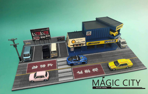 Magic City 1:64 Japanese SPOON Tuning & Omurice Shop Diorama (110092) Available In October 2026 Pre Order Now