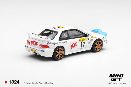 Mini GT 1:64 Subaru Impreza WRC98 #17 1999 Rally Monte-Carlo (MGT01324) Diecast Car Model Available In November 2026 Pre Order Now