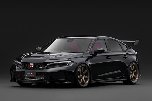 Ignition Model 1:18 Honda Civic TYPE R  J'S Racing (FL5) Black (IG3936) Resin Car Model Available In Q1 2027 Pre Order Now