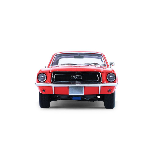 GreenLight Collectibles 1:18 1968 Ford Mustang Coupe - Ford Rainbow Of Colors - West Coast USA Special Edition Mustang - Flower Power Red (13707/6) Diecast Car Model Available In December 2026 Pre Order Now