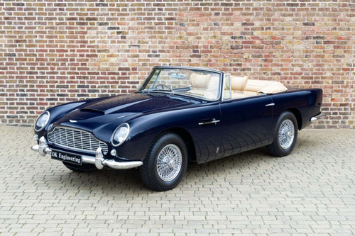GT Spirit 1:12 ASTON MARTIN DB5 VOLANTE MIDNIGHT BLUE 1965 (GT624) Resin Car Model Available In December 2026 Pre Order Now