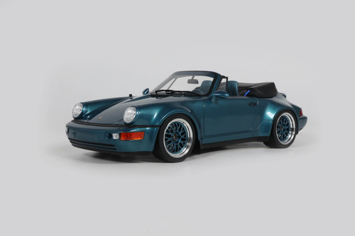 GT Spirit 1:18 PORSCHE 911 (964) AMERICA GS TURQUOISE BLUE 1993 (GT1012) Resin Car Model Available In January 2027 Pre Order Now