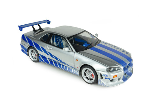 Solido 1:18 NISSAN SKYLINE GT-R (BNR34) 2FAST2FURIOUS BRIAN (S1804315A) Diecast Car Model Available In Q4 2026 Pre Order Now