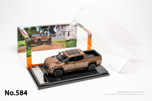 GCD 1:64 Toyota Tundra - Dark Brown (KS-064-584) Diecast Car Model Available In July 2026 Pre Order Now
