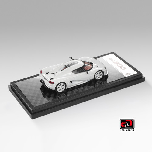 LCD 1:64 Koenigsegg CC850 White (LCD64052-White) DieCast Car Model Available In Q4 2026 Pre Order Now