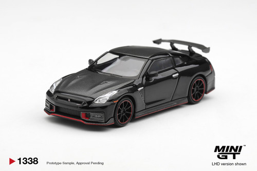 Mini GT 1:64 Nissan GT-R Nismo 2024 Black (MGT01338) Diecast Car Model Available In February 2027 Pre Order Now