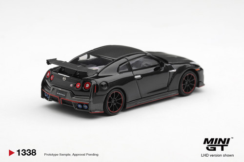 Mini GT 1:64 Nissan GT-R Nismo 2024 Black (MGT01338) Diecast Car Model Available In February 2027 Pre Order Now