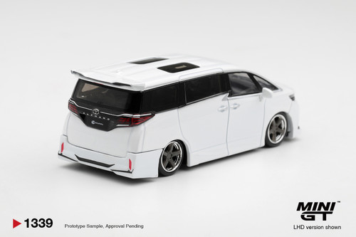 Mini GT 1:64 Toyota Alphard 40 KUHL White (MGT01339) Diecast Car Model Available In December 2026 Pre Order Now