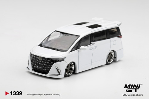 Mini GT 1:64 Toyota Alphard 40 KUHL White (MGT01339) Diecast Car Model Available In December 2026 Pre Order Now