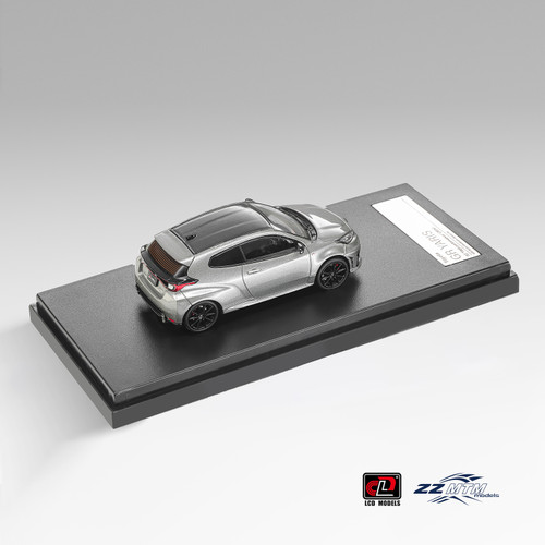 LCD 1:64 Toyota GR YARIS RZ“High performance” 2024 Grey / White (ZZ64001D01) DieCast Car Model Available In Q4 2026 Pre Order Now