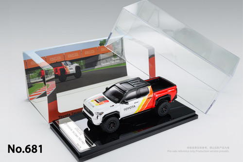 GCD 1:64 2024 Toyota Tacoma - TRD Painting (KS090-681) Diecast Car Model Available In August 2026 Pre Order Now