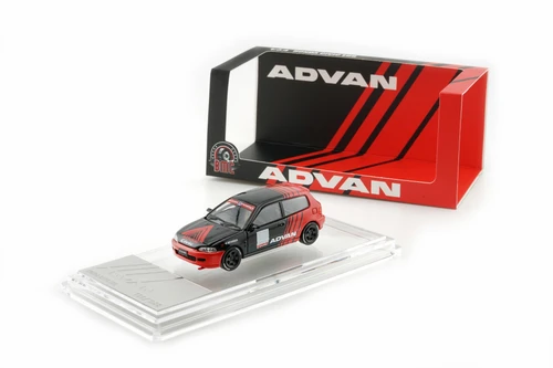 BM Creations 1:64 HONDA EG6 - ADVAN (RHD) (64B0481) Diecast Car Model Available In August 2026 Pre Order Now